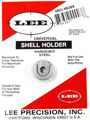 Lee R-1 Shellholder for 38 Long Short Colt 357 Mag