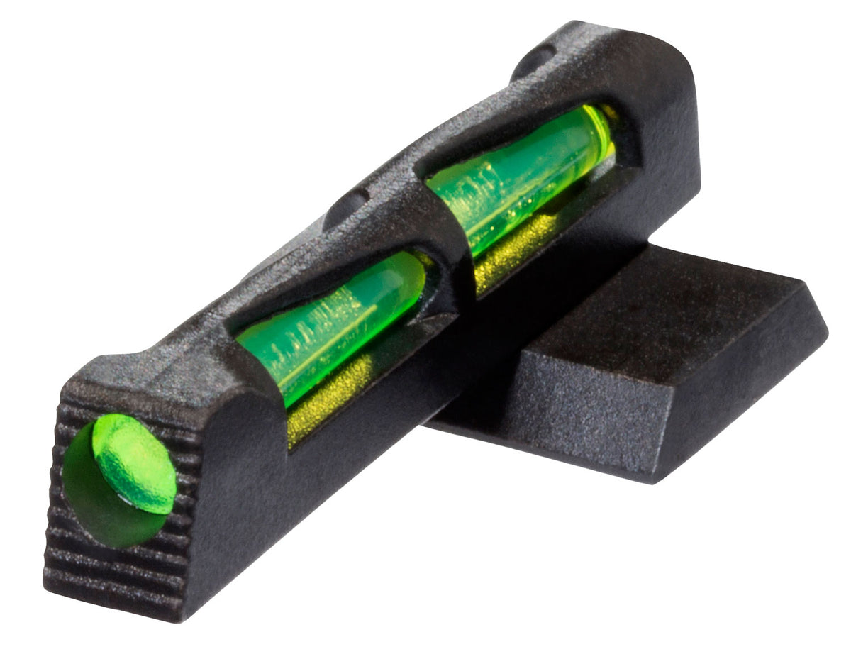HiViz SW2014 S&W M&P Shield LiteWave Steel Frame Interchangeable Green Fiber Optic Front Sight