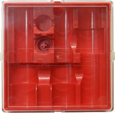 Lee Flat Die Box for Rifle and Pistol 3-Die Sets