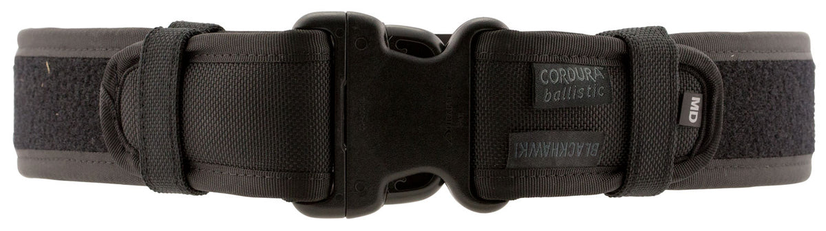 Blackhawk Ergonomic Padded Duty Belt Black Cordura XL 44"-48" 2.25" Wide