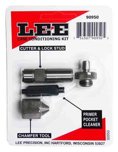 Lee Case Prep Conditioning Kit with Cutter & Chamfer Tool