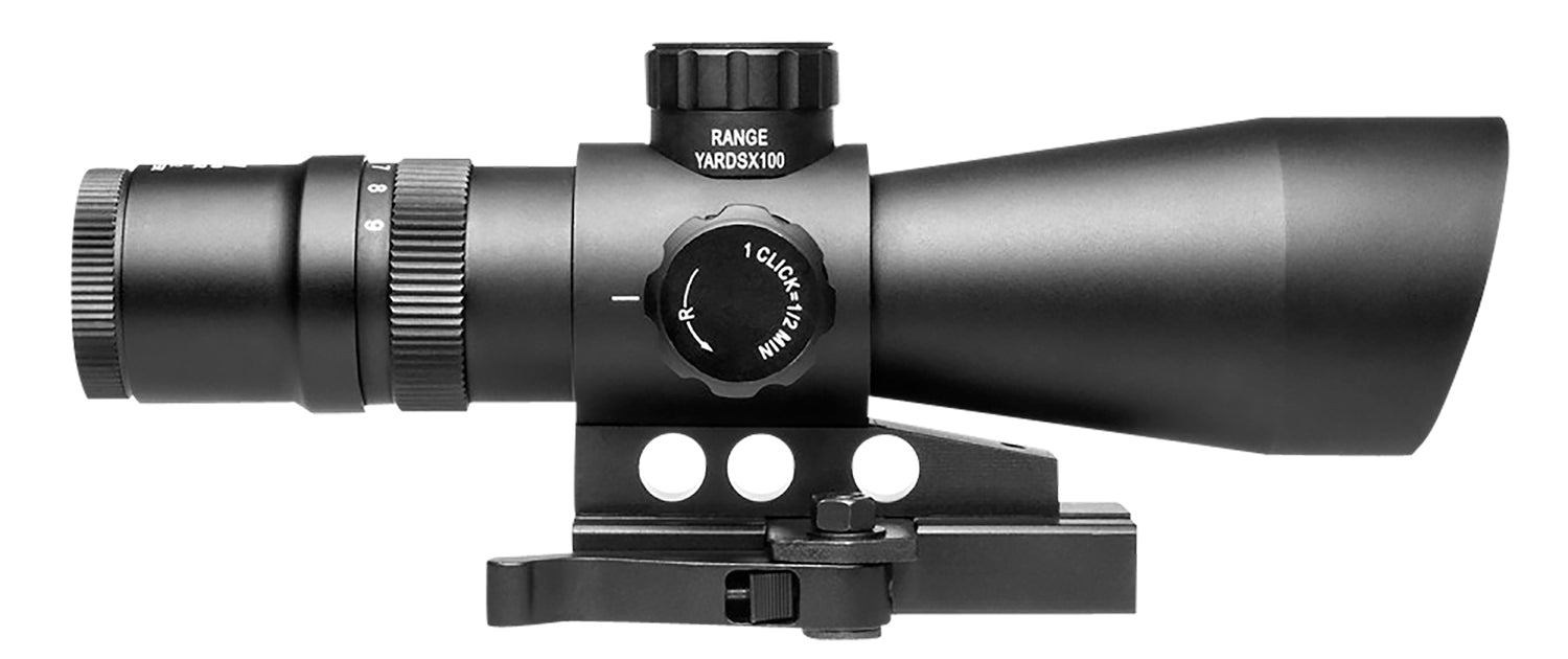NcStar STM3942GV2 3-9x42mm Tactical Gen 2 Mil-Dot Dual Illuminated Scope w/QR Mount