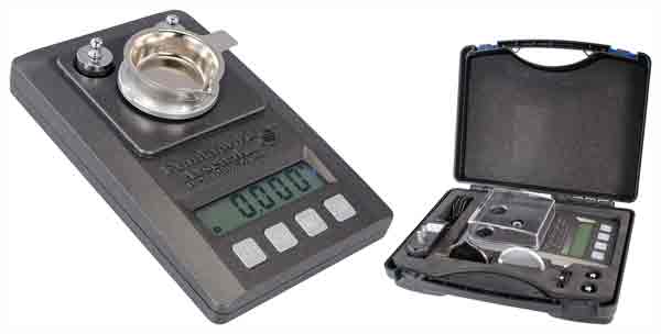 Frankford Arsenal Platinum Powder Scale 1/10 Grain Accuracy with Calibration Weights