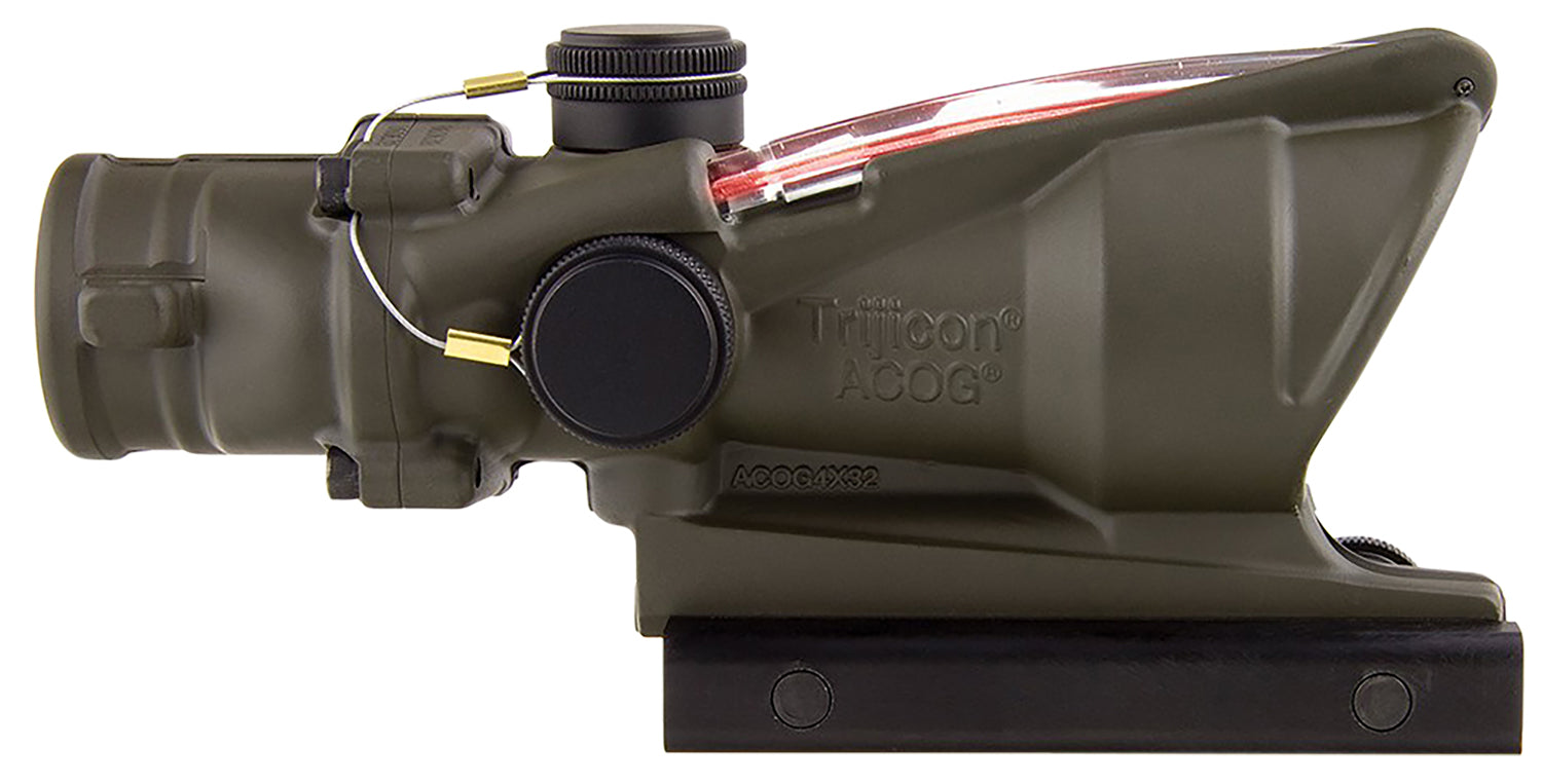 Trijicon ACOG 100309 OD Green 4x32mm Fixed Scope Illuminated Red Chevron .223/5.56 BDC Reticle