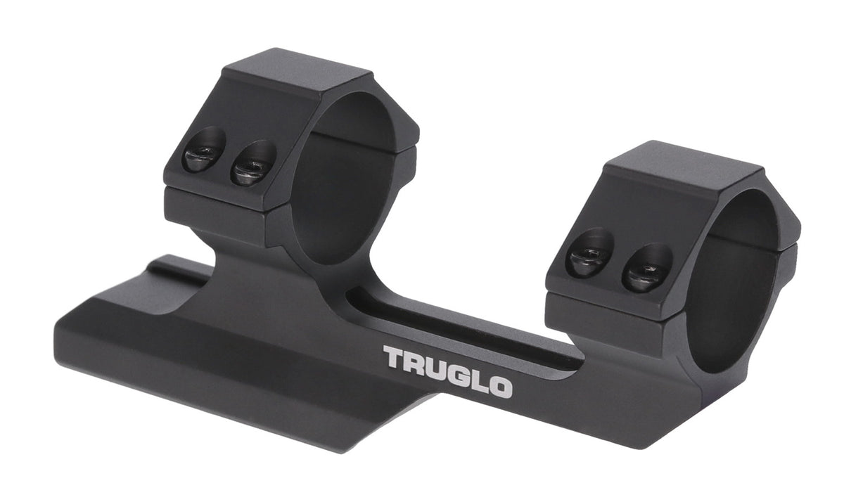TruGlo One-Piece Tactical Scope Mount Ring Combo TG8963B 1 Inch Black
