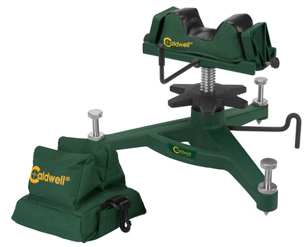 Caldwell Rock Front Rest Padded Filled Rear Bag Combo Green