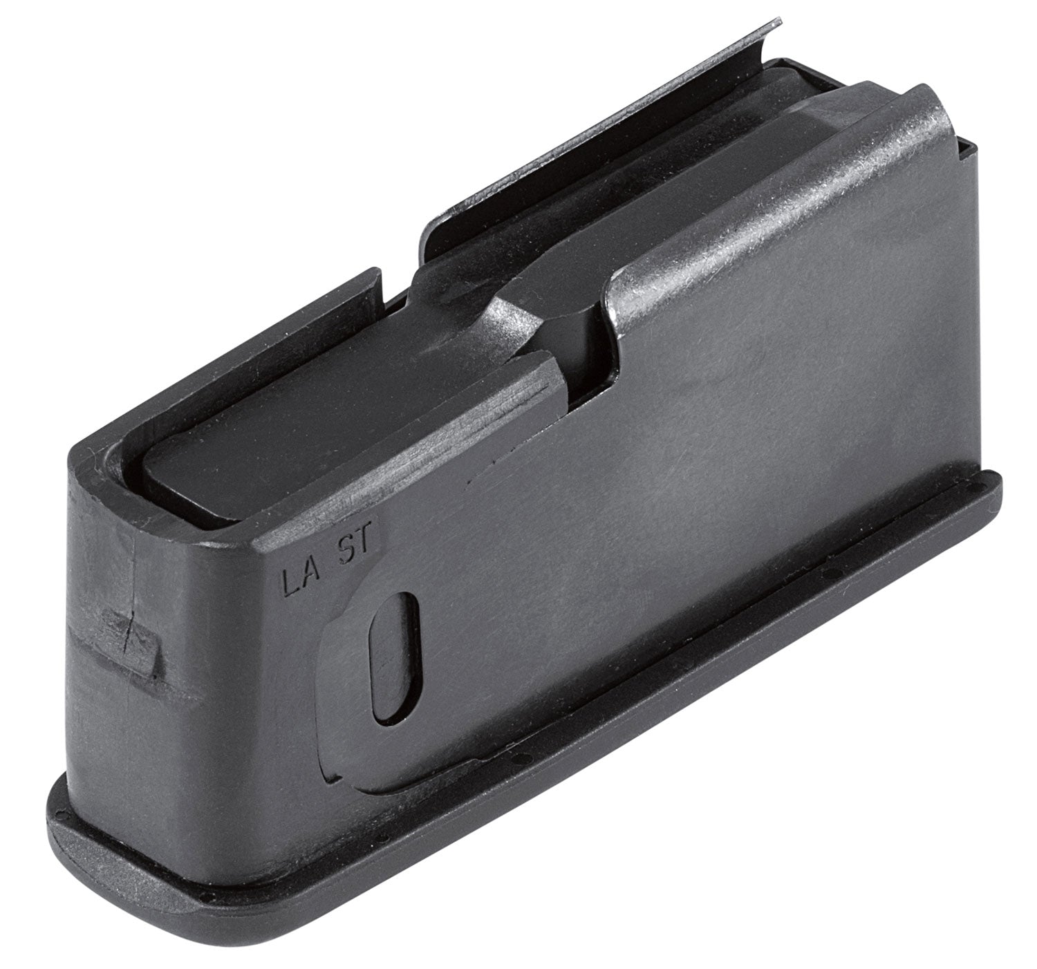 Browning 112024042 AB3 7mm Rem Mag 3-Round Black Steel Mag with Polymer Shoulder