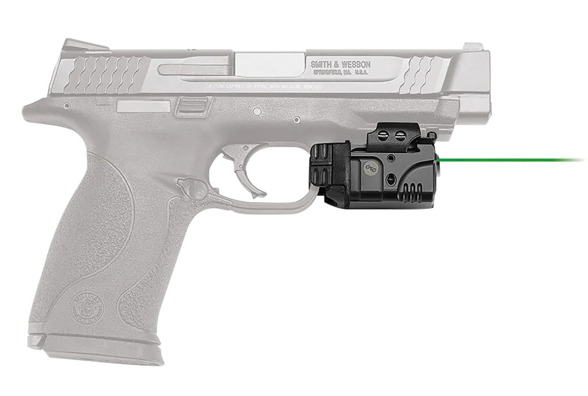 Crimson Trace 0142001 Rail Master Pro 5mW Green Laser and 100 Lumen Tactical Light, Rail Mount