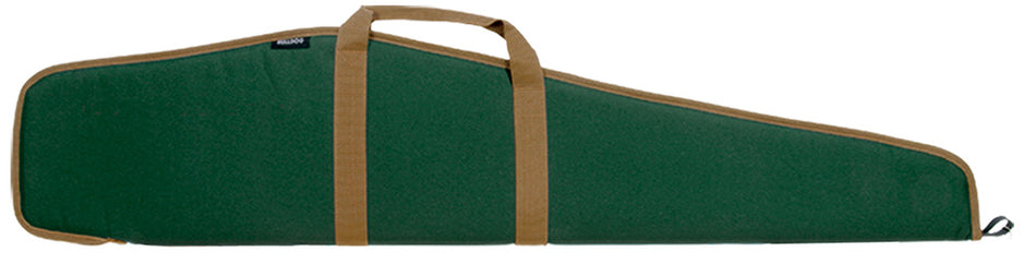Bulldog BD101 48" Pit Bull Green and Tan Nylon Scoped Rifle Case with Closed-Cell Foam Padding