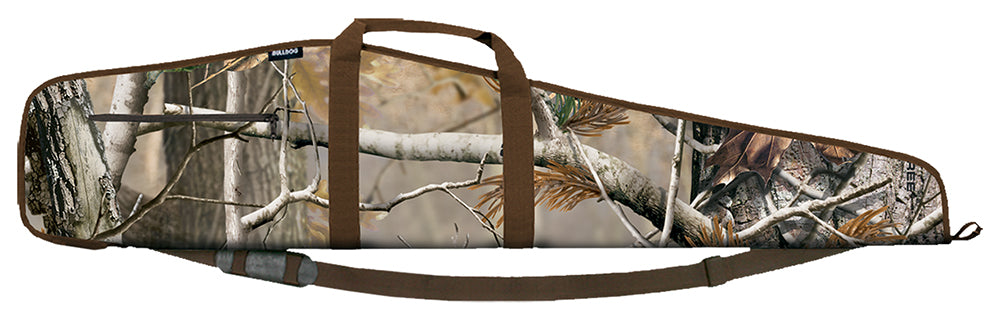 Bulldog BD244 Extreme 48" Realtree AP/Brown Water-Resistant Nylon Scoped Rifle Case with Shoulder Strap
