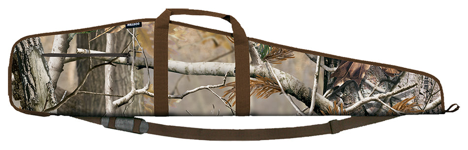 Bulldog BD244 Extreme 48" Realtree AP/Brown Water-Resistant Nylon Scoped Rifle Case with Shoulder Strap