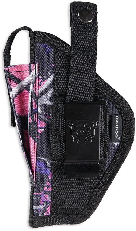 Bulldog FSN24MDG Extreme OWB Holster Muddy Girl Camo - S&W J Frame Small Frame Revolvers 2-2.50" Barrel Ambidextrous