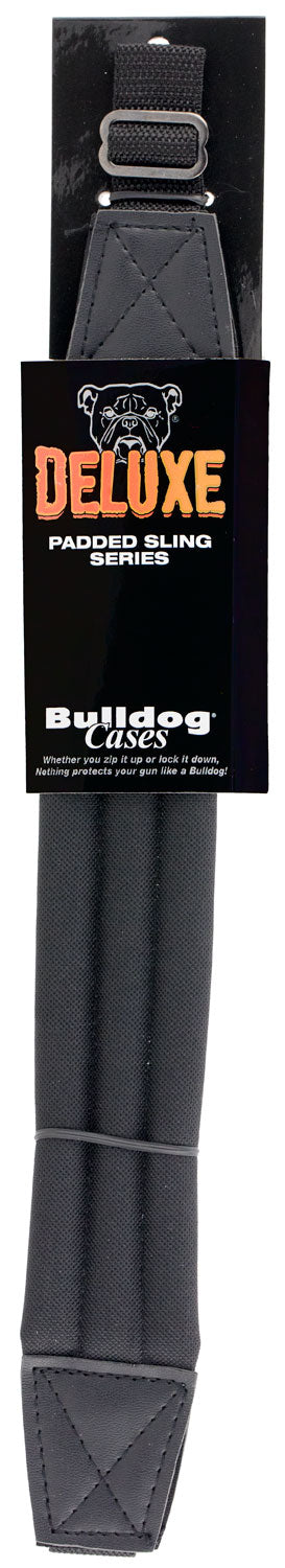 Bulldog BD810 1-Inch Wide Deluxe Padded Rifle Sling Black Nylon