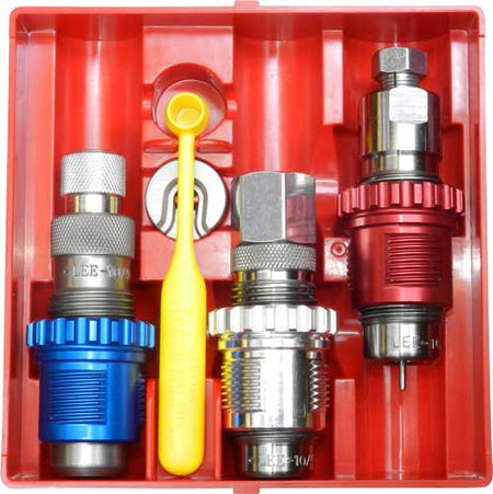 Lee 3-Die Carbide Set with Breech Lock Bushings for .380 ACP