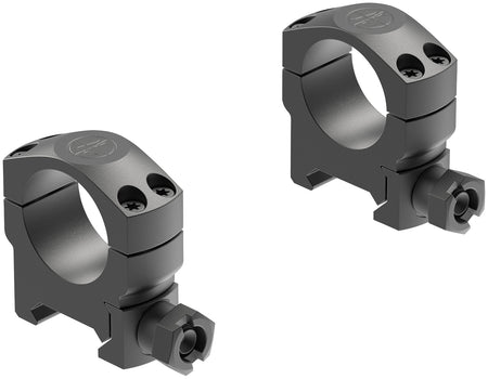 Leupold 57524 Mark 4 Cross-Slot 1" Scope Rings Matte Black Medium Picatinny