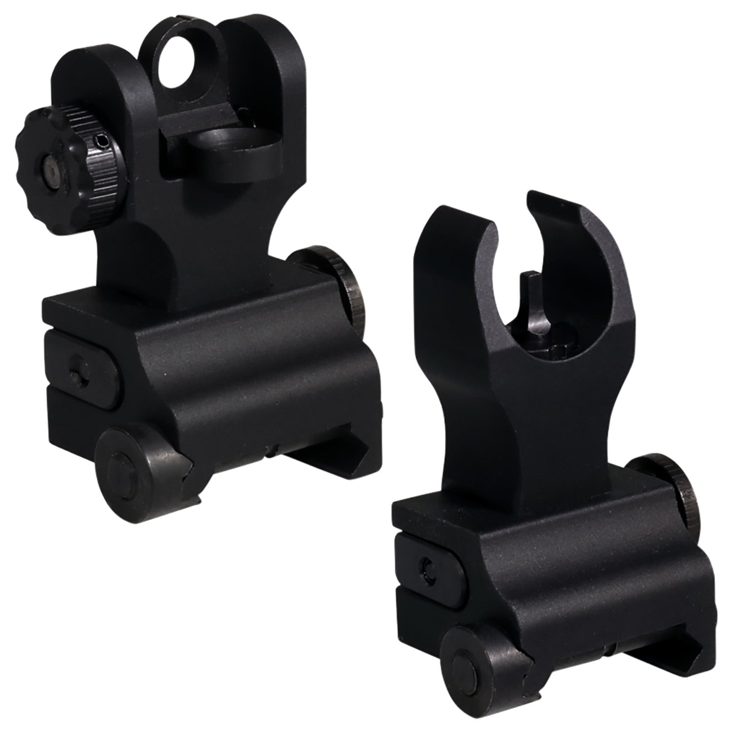 Samson QFHKA2PKG AR-15 HK/A2 Flip-Up Iron Sight Set Black Anodized Aluminum