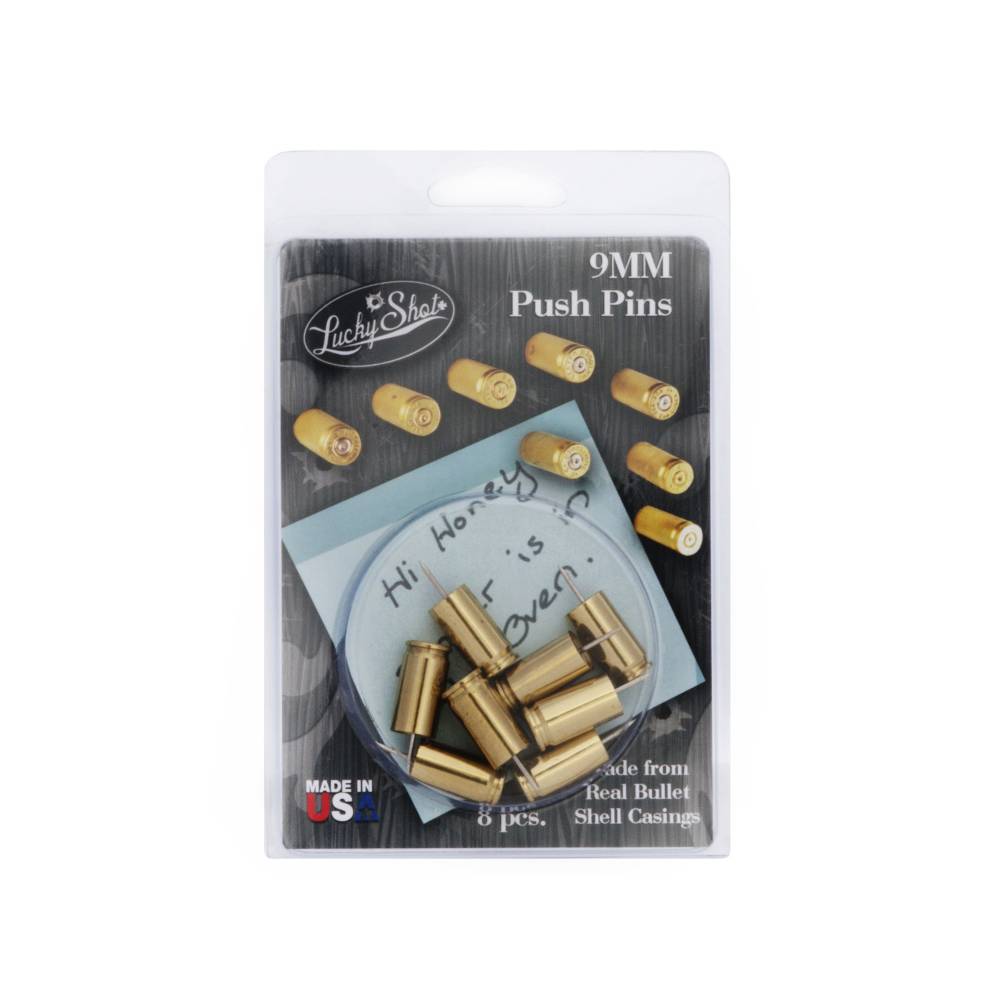 2 Monkey Trading Brass Push Pins 9mm 8 Pieces