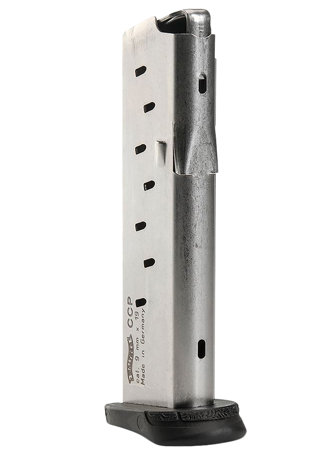 Walther Arms 50860002 CCP Nickel Steel 9mm 8-Round Detachable Magazine