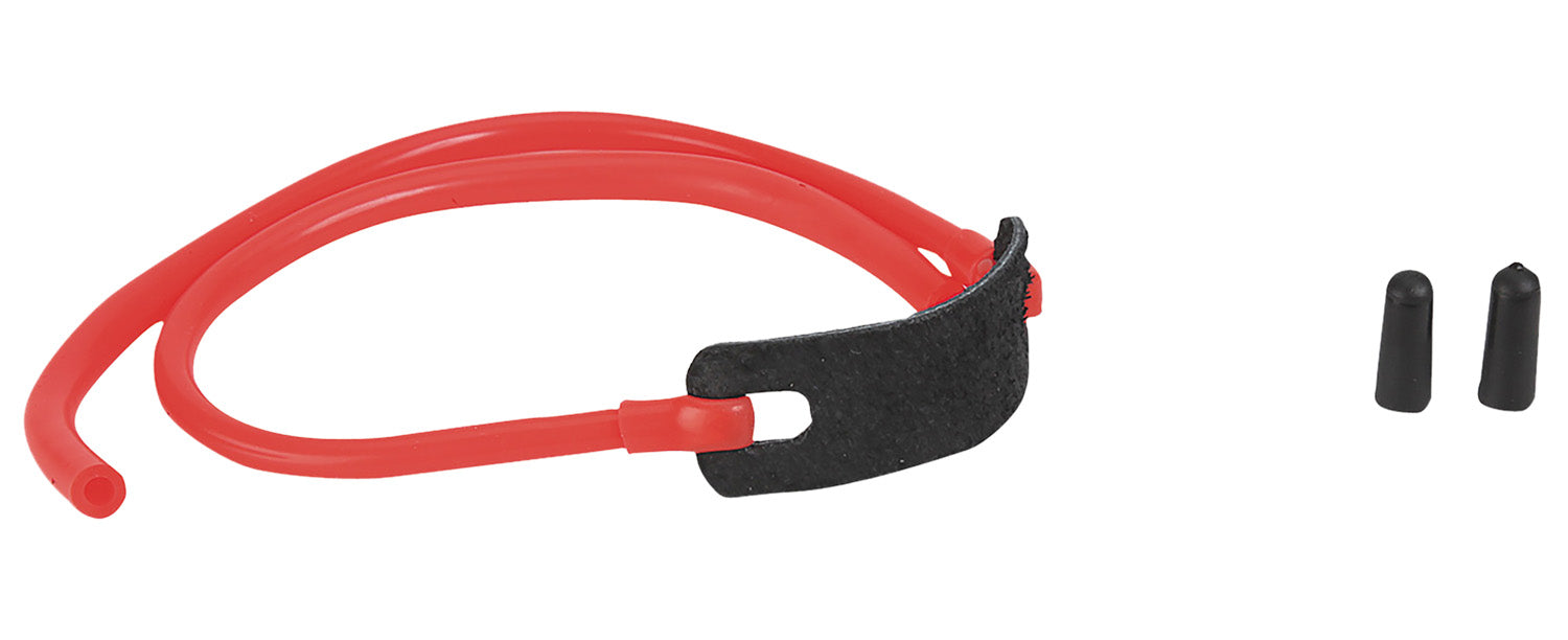 Marksman 3355 Red Replacement Slingshot Band Tapered Design