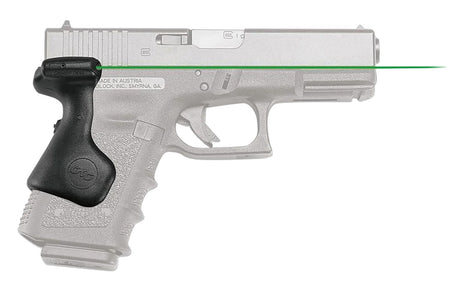 Crimson Trace 0167501 Green Laser Lasergrips for Glock 19, 23, 32 Gen3/Gen4 and Gen5 Compact, Black Polymer