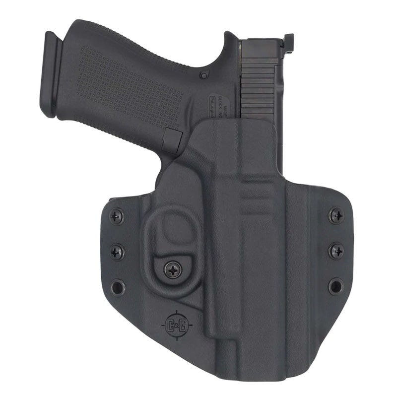 C&G OWB Covert Kydex Holster Glock 48 RH Black