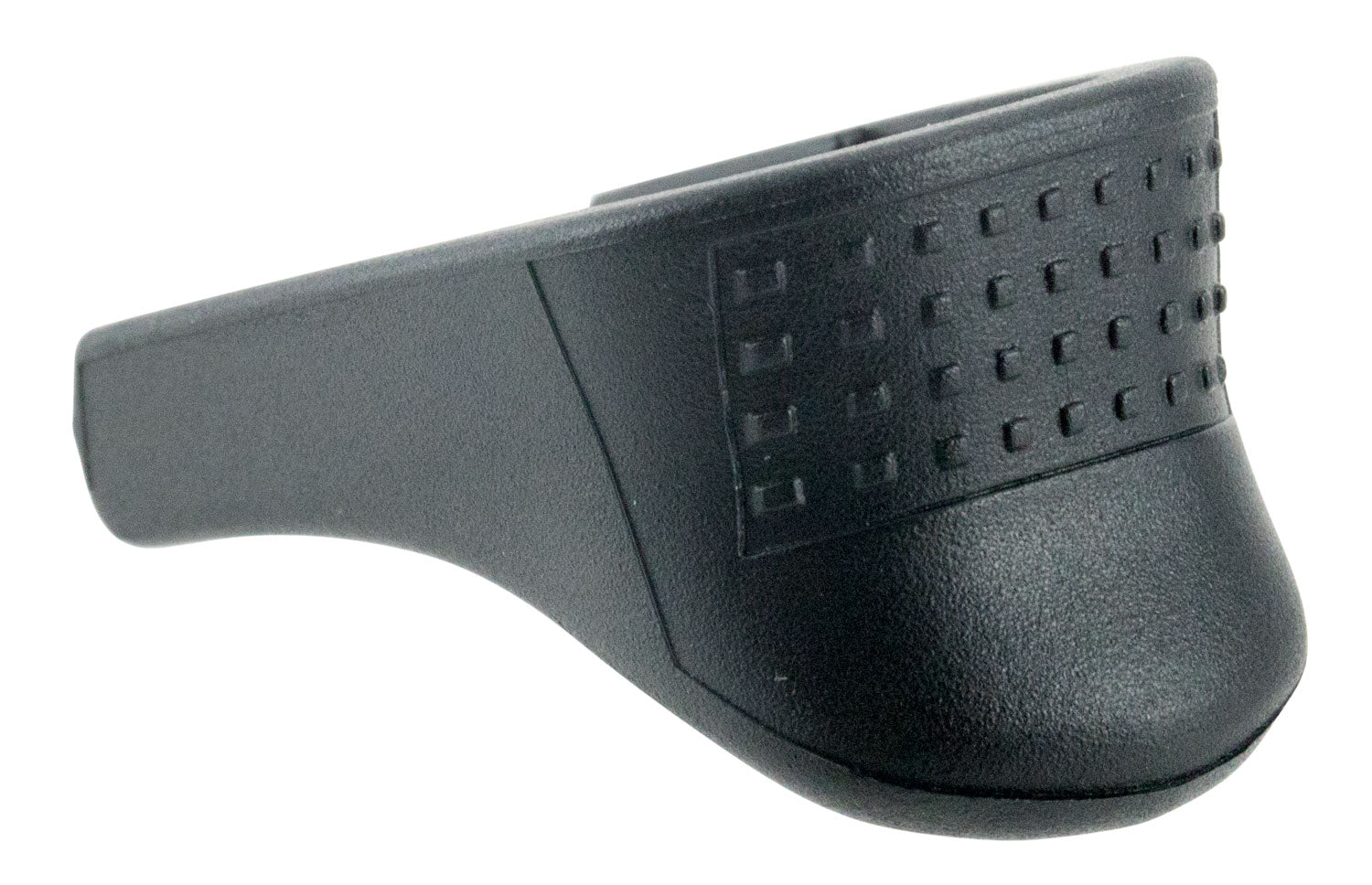 Pearce Grip PG42 Textured Black Grip Extension for Glock 42, 3/4" Extra Grip, Replaces Magazine Floor Plate
