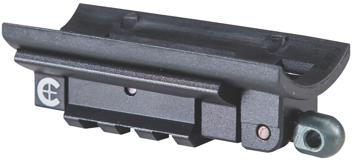Caldwell Picatinny Rail Adapter Plate Matte Black Bipod Compatible