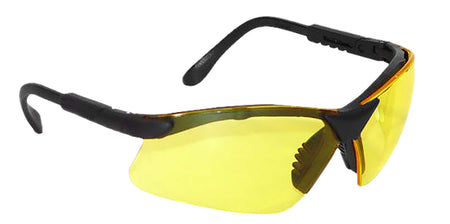 Radians RV0140CS Revelation Adult Eye Protection Yellow Lens Anti-Fog Black Frame