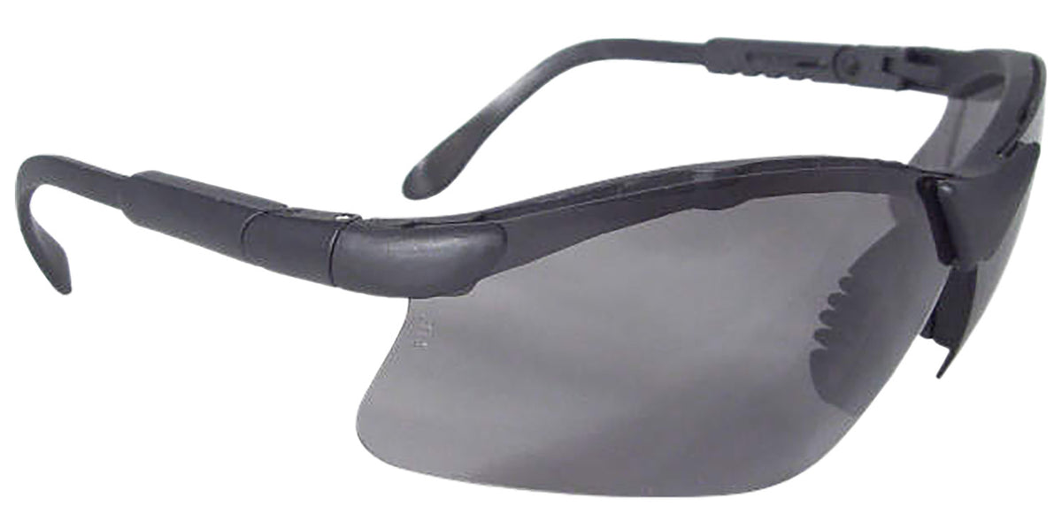 Radians RV0120CS Revelation Adult Eye Protection Smoke Gray Lens Anti-Fog Black Frame