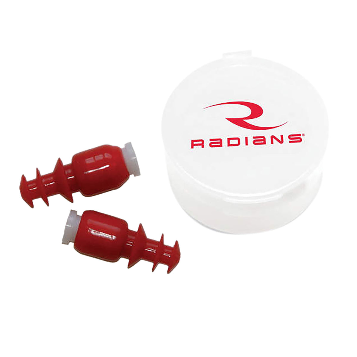 Radians Cease Fire CF7000BP Baffle Earplugs In the Ear Red Adult 1 Pair