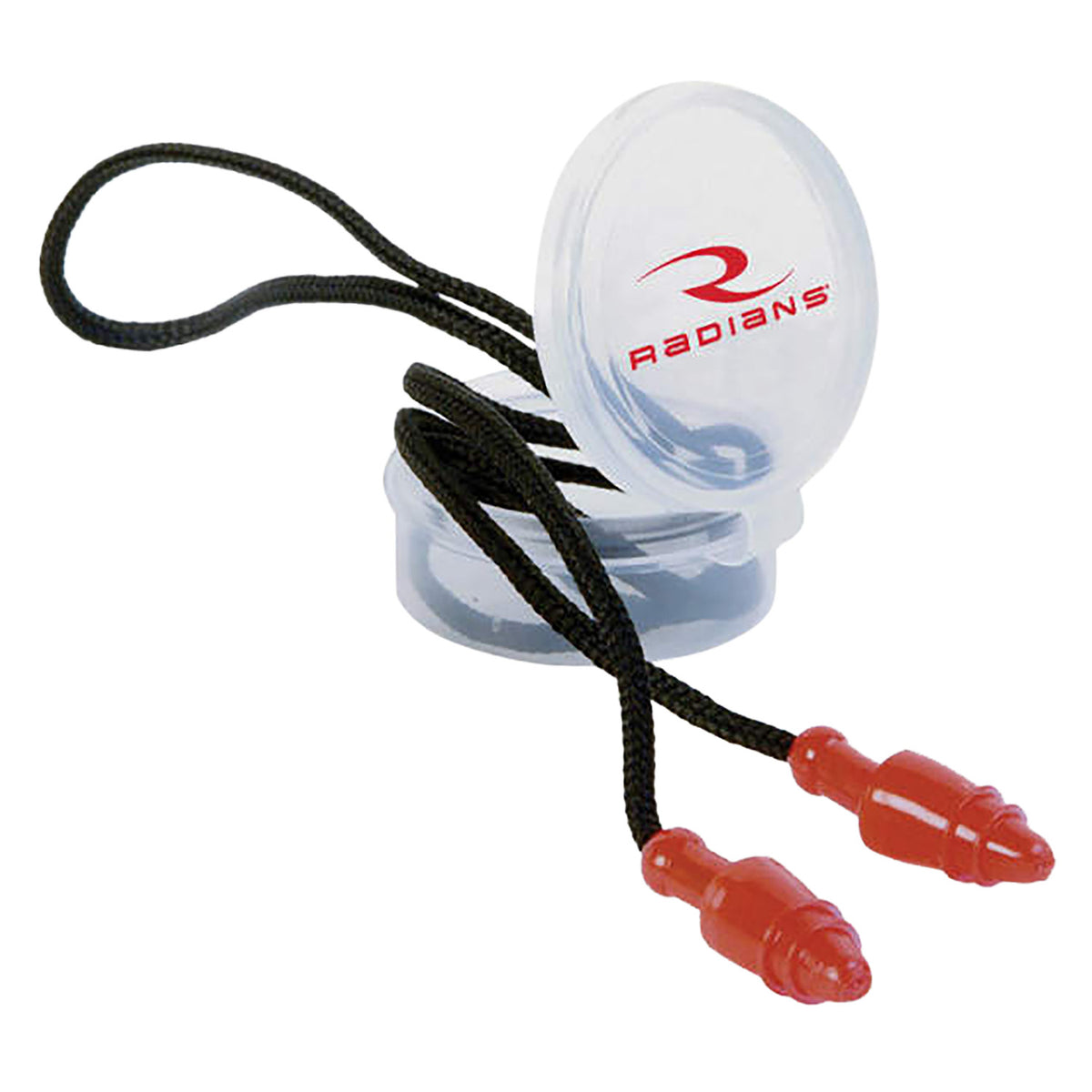 Radians SnugPlugs JP3150HC 28 dB Behind the Neck Earplugs Red/Black Adult 1 Pair