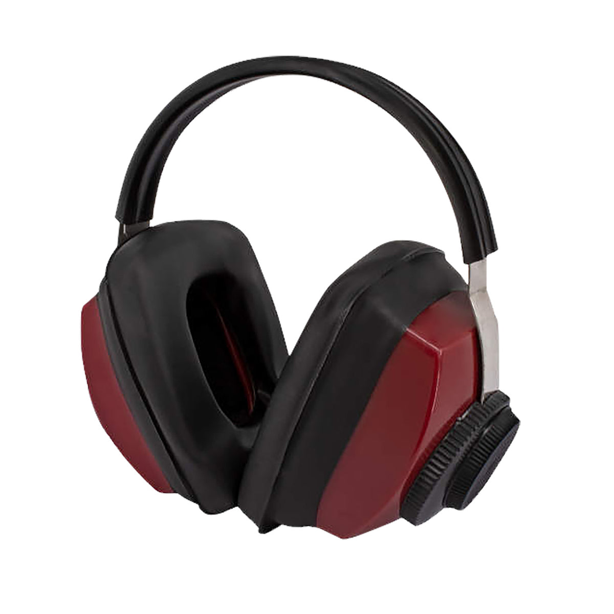 Radians CP0300CS Competitor 26 dB Adjustable Steel Headband Earmuff Black/Red Adult