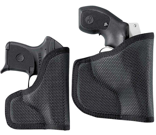 DeSantis Gunhide Nemesis Black Rubberized Fabric Pocket Holster Colt Mustang/Pony Right Hand