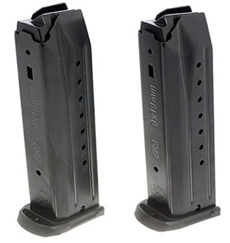 Ruger 90449 SR Series 17rd 9mm Luger Handgun Magazine Value Pack (2)