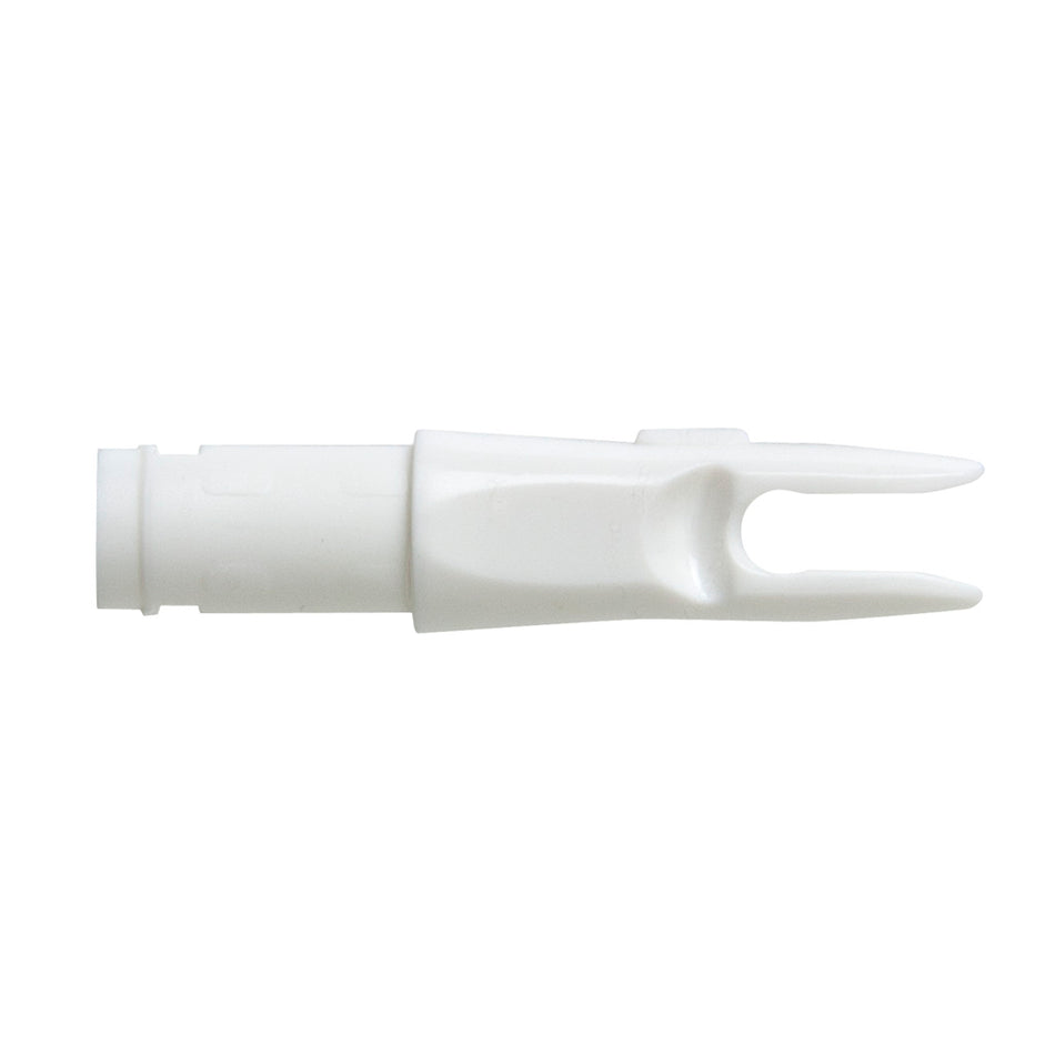 Easton 6.5mm 3D Super Nocks White Press Fit Pack of 12