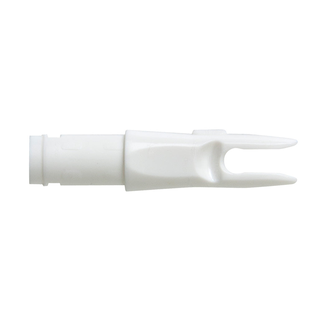 Easton 6.5mm 3D Super Nocks White Press Fit Pack of 100