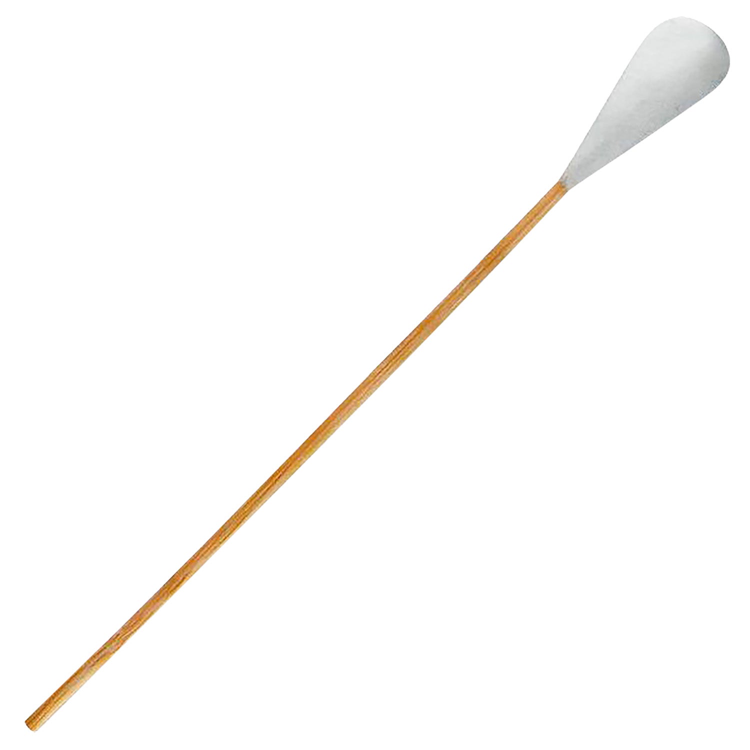 RamRodz 50075 50 Caliber Barrel & Breech Swabs Bamboo Handle 8" Long 75 Per Bag