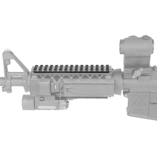 Blackhawk Black Low Profile 18-Slot Picatinny Rail Ladder