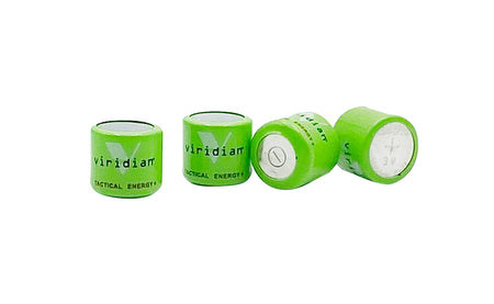 Viridian 3500002 1/3N Tactical Energy Battery Green 3.0V, 4 Per Pack