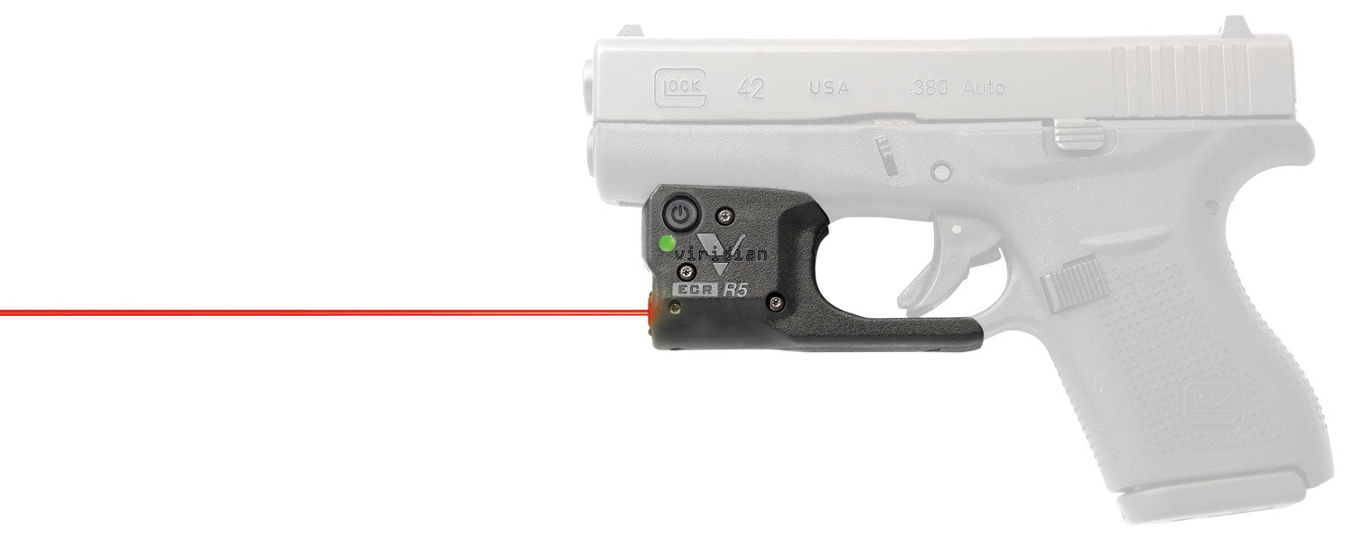 Viridian R5RG42 R5-R Red Trigger Guard Laser Sight for Glock 42