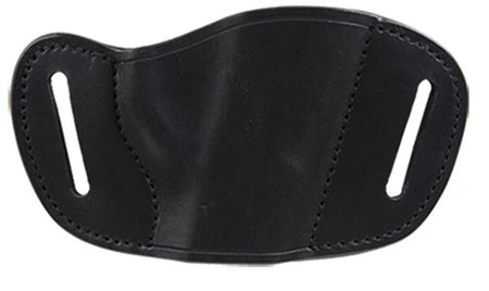 Bulldog MLBIP Molded Pocket Black Leather Holster - Ruger LCP, Walther PPK, Micro Pistols .22/.25/.380 Ambidextrous