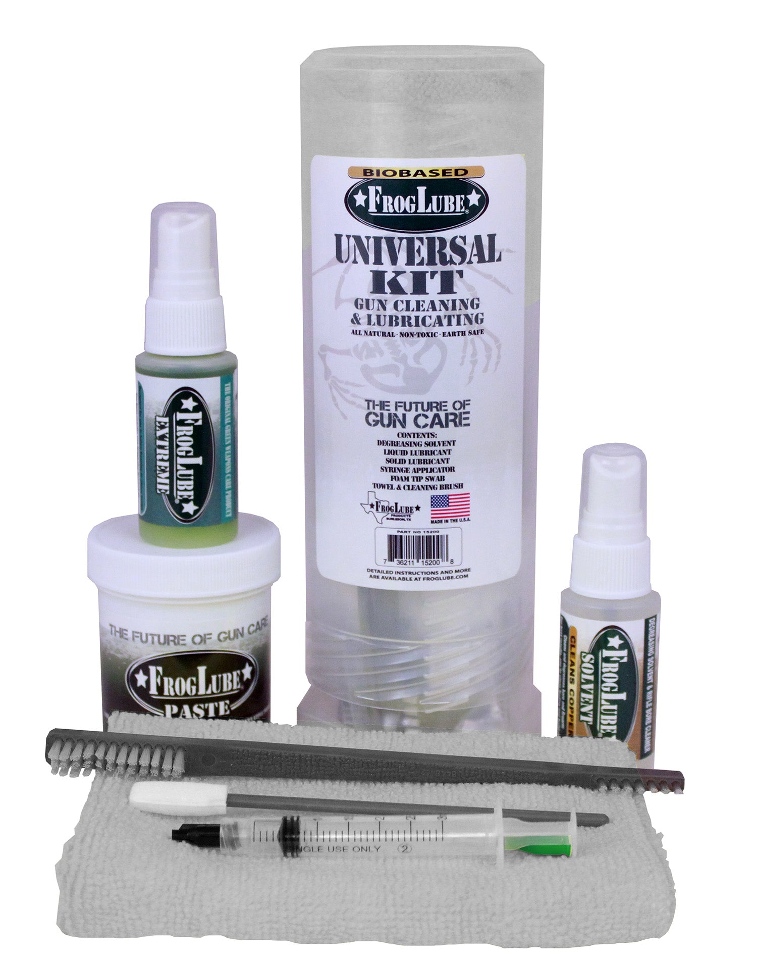 FrogLube 15200 Universal Multi-Caliber FrogTube Cleaning System Kit