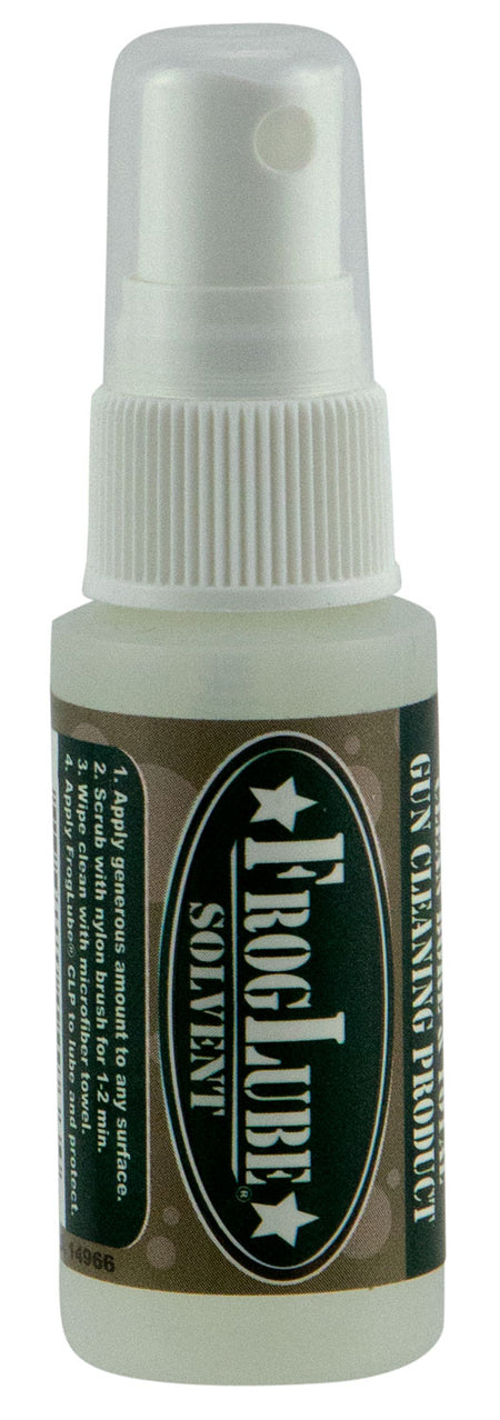 FrogLube 14966 1 oz Solvent Spray - Pre-Treatment Firearm Carbon Cleaner