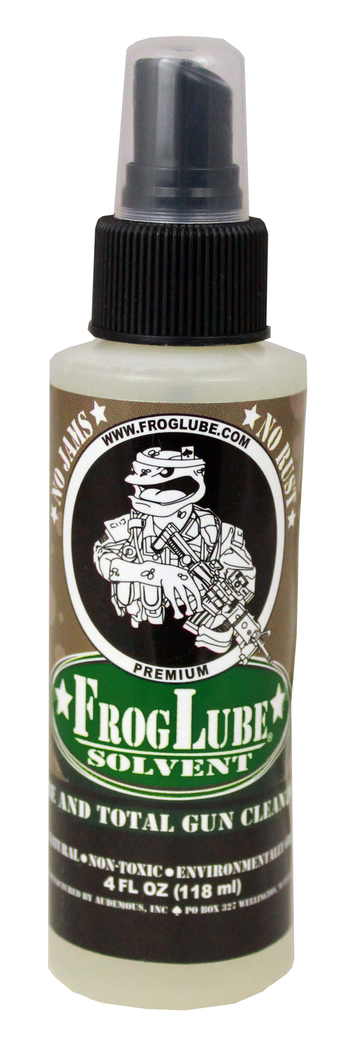 FrogLube 15240 4 oz Solvent Spray - Pre-Treatment Firearm Carbon Cleaner