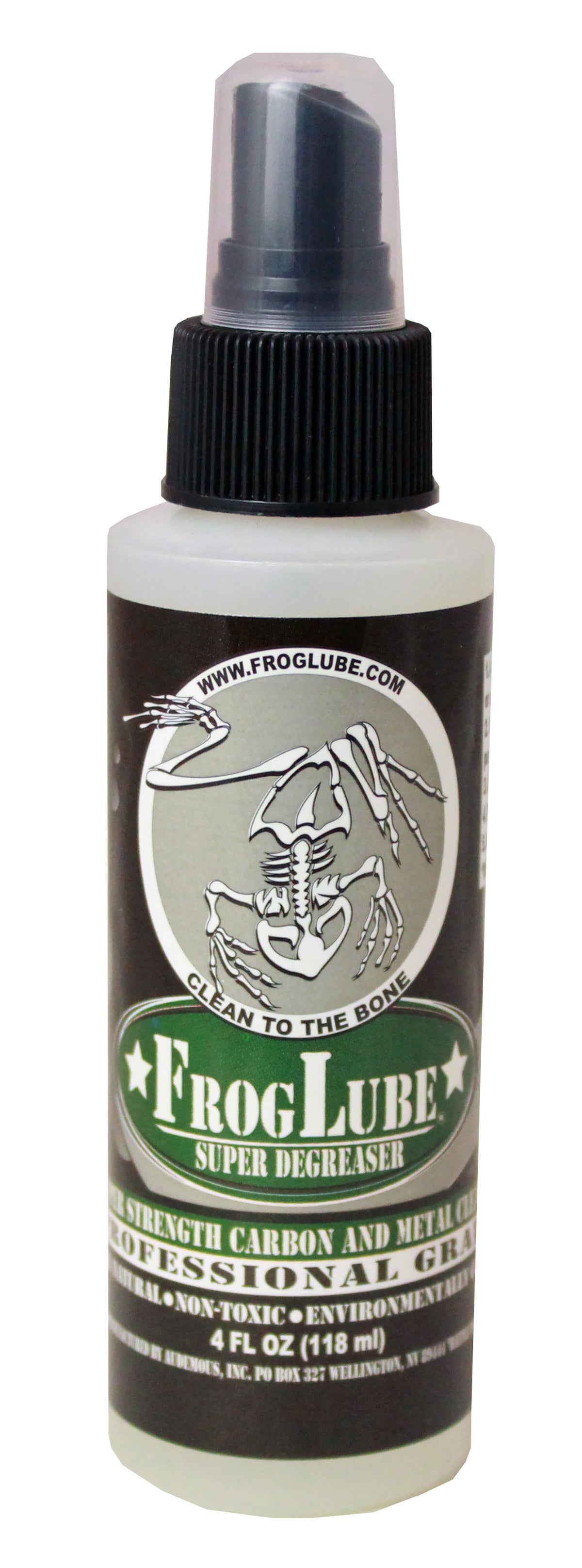 FrogLube 15216 Super Degreaser 4 oz - Firearm Solvent and Degreasing Cleaner