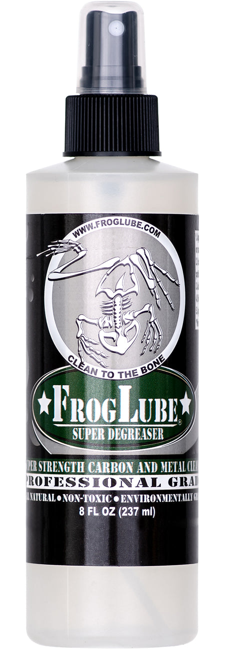 FrogLube 15219 Super Degreaser 8 oz Spray - Petroleum and Carbon Remover