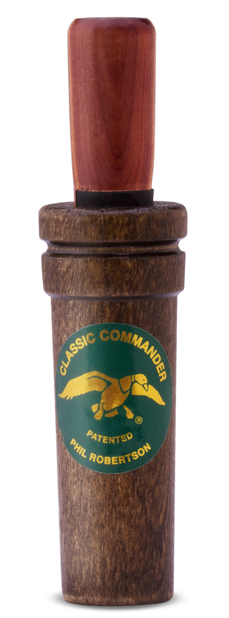 Duck Commander DC200 Classic Commander Open Call Double Reed Mallard Hen Attracts Ducks Wood