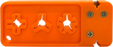 AccuSharp 013C Archery Broadhead Sharpener Wrench, Tungsten Carbide & Ceramic, Orange
