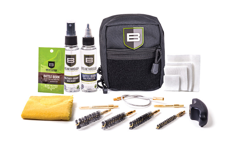 Break Through Clean Tech Pistol Pull-Through Cleaning Kit .22 Thru .45 Cal