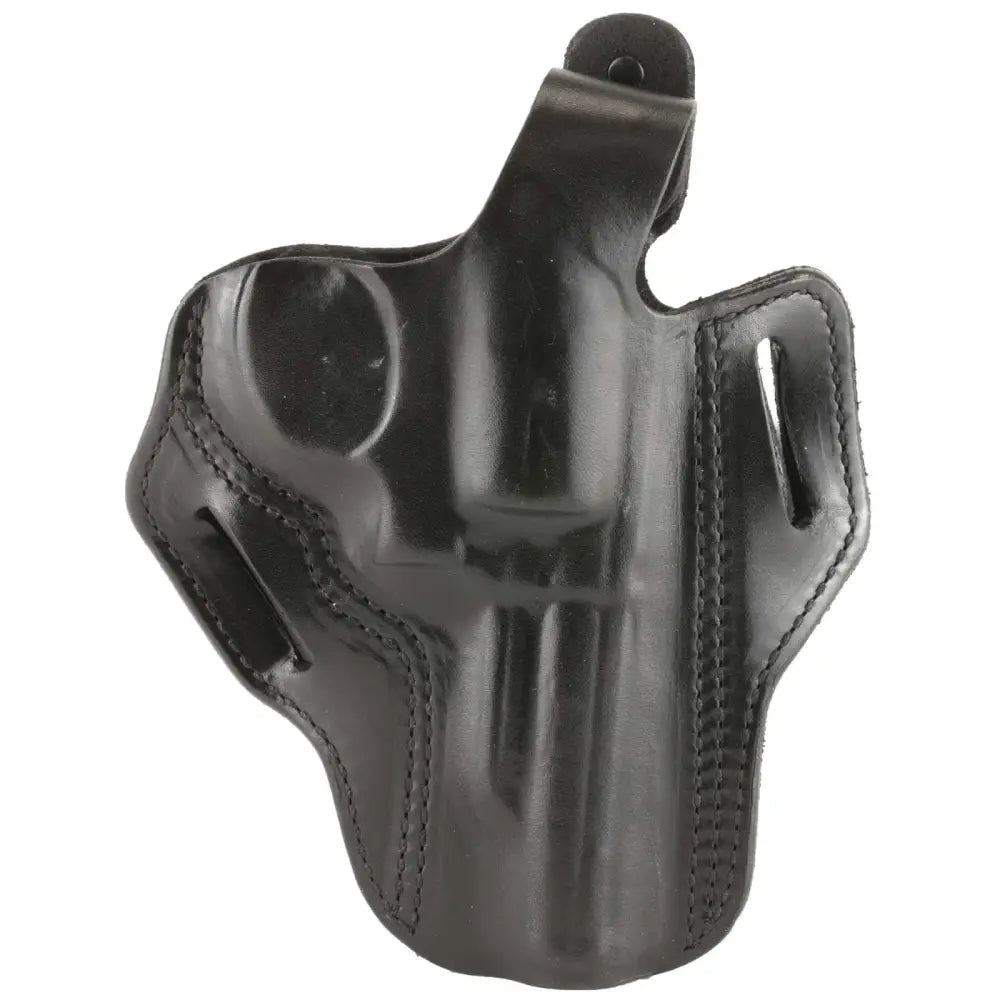 DeSantis Thumb Break Scabbard Black Leather RH Holster for S&W K Frame 4"
